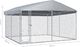 vidaXL Kojec dla psa z zadaszeniem, 3,8 x 3,8 x 2,4 m 4