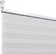 vidaXL Roleta plisowana, biała (90x150 cm) 6