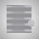 vidaXL Roleta Zebra (80 x 175 cm) Szara 3