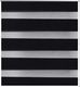 vidaXL Roleta Zebra 80 x 150 cm Czarna 2