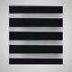 vidaXL Roleta Zebra (60 x 120 cm) Czarna 1