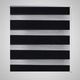 vidaXL Roleta Zebra (50 x 100 cm) Czarna 1