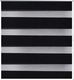 vidaXL Roleta Zebra (50 x 100 cm) Czarna 1