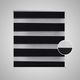 vidaXL Roleta Zebra (50 x 100 cm) Czarna 2