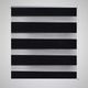 vidaXL Roleta Zebra (40 x 100 cm) Czarna 1