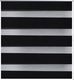 vidaXL Roleta Zebra (40 x 100 cm) Czarna 1
