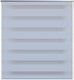 vidaXL Roleta Zebra (40 x 100 cm) Biała 1