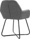vidaXL Krzesła do jadalni, 6 szt., ciemnoszare, tapicerowane tkaniną 6