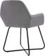 vidaXL Krzesła do jadalni, 2 szt., szare, aksamit 6