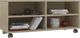 vidaXL Szafka pod TV z kółkami, dąb sonoma, 90x35x35, płyta wiórowa 2
