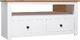vidaXL Narożna szafka pod TV, biała, 93x55x49 cm, sosna, seria Panama 1