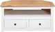 vidaXL Narożna szafka pod TV, biała, 93x55x49 cm, sosna, seria Panama 5
