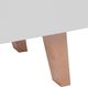 vidaXL Szafka pod TV, MDF, 150x35x48,5 cm, wysoki połysk, biała 5