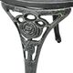 vidaXL krzesła bistro, 2 sztuki, odlewane aluminium, zielone (43175) 4