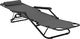 vidaXL składane leżaki z podnóżkiem, 2 sztuki, stalowe, szare (44345) 7