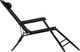 vidaXL składane leżaki z podnóżkiem, 2 sztuki, stalowe, czarne (44343) 5