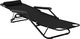 vidaXL składane leżaki z podnóżkiem, 2 sztuki, stalowe, czarne (44343) 7