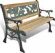 vidaXL ławka ogrodowa dla dzieci, 80 cm, drewniana (41013) 1