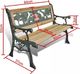 vidaXL ławka ogrodowa dla dzieci, 80 cm, drewniana (41013) 4