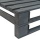 vidaXL ogrodowa ławka narożna z palet, drewno FSC, szara (44698) 3