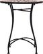 vidaXL mozaikowy stolik bistro, brązowy, 60 cm, ceramiczny (46713) 2