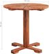 vidaXL stolik bistro, 70x70 cm, lite drewno akacjowe (44037) 6