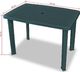 vidaXL stół ogrodowy, zielony, 101 x 68 x 72 cm, plastikowy (43593) 4