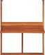 vidaXL Wiszący stolik balkonowy, 64,5x44x80 cm, lite drewno akacjowe 3