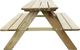 vidaXL stół piknikowy dla dzieci 89x89,6x50,8 cm, drewno sosnowe FSC (274307) 2