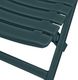 vidaXL 3-cz. składany zestaw mebli bistro, plastik, zielony 4