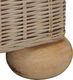 vidaXL 2-osobowa sofa z poduszkami, naturalny rattan 6
