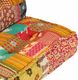 vidaXL Sofa, 120x120x20 cm, tkanina, patchwork 5