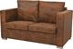 vidaXL Sofa 2-osobowa, 137 x 73 x 82 cm, sztuczny zamsz 1