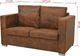 vidaXL Sofa 2-osobowa, 137 x 73 x 82 cm, sztuczny zamsz 5