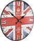 vidaXL zegar ścienny do kuchni, w stylu vintage, flaga UK, 30 cm (50627) 2