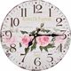 vidaXL zegar ścienny do kuchni, w stylu vintage, kwiat, 30 cm (50625) 1