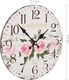 vidaXL zegar ścienny do kuchni, w stylu vintage, kwiat, 30 cm (50625) 5