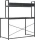 Biurko vidaXL 20253 Czarne 120 cm x 60 cm 3