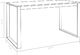 Biurko vidaXL 20246 Białe 120 cmx60 cm 6