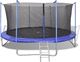 Trampolina ogrodowa vidaXL 142094 z siatką wewnętrzną 13 FT 396 cm 1