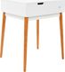 vidaXL Toaletka z lustrem, MDF, 60 x 50 x 86 cm 1