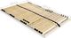 vidaXL Stelaż do łóżka z 28 listwami, drewno FSC, 7 stref, 100 x 200 cm 7