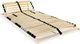 vidaXL Stelaż do łóżka z 28 listwami, drewno FSC, 7 stref, 80 x 200 cm 1