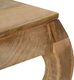 vidaXL Stolik kawowy z litego drewna mango, 80 x 80 x 40 cm 5