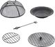 vidaXL Grill ogrodowy węglowy ruszt 23.5 cm (45440) 5