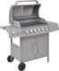 vidaXL 273794 Grill ogrodowy gazowy 13.3 kW 63.5 cm x 37.5 cm 1