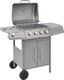 vidaXL 273791 Grill ogrodowy gazowy 9.7 kW 48.5 cm x 37.5 cm 1