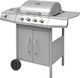 vidaXL 273791 Grill ogrodowy gazowy 9.7 kW 48.5 cm x 37.5 cm 2
