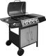 vidaXL 273790 Grill ogrodowy gazowy 9.7 kW 48.5 cm x 37.5 cm 1