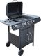 vidaXL 273789 Grill ogrodowy gazowy 9.7 kW 48.5 cm x 37.5 cm 2